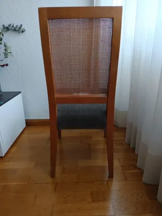 4 Sillas Comedor Madera Marrón