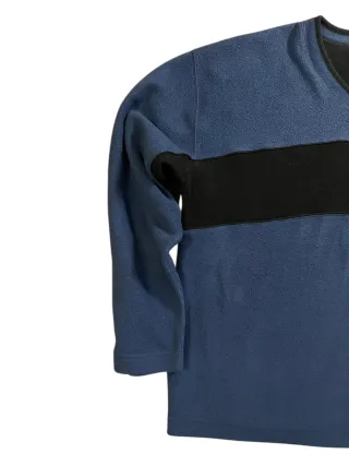 Sudadera Gap V-Neck Azul y Negra