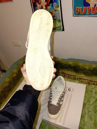 Adidas Bad Bunny Campus Gris/Blanco