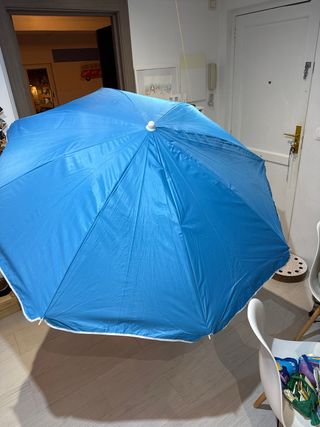 Sombrilla de playa azul MAR3UENO