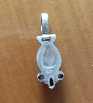 Ciondolo Argento 925 Pietra di Luna e Ametista