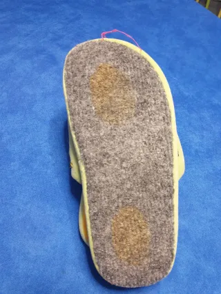 Ciabatte CRIP morbide gialle e verdi