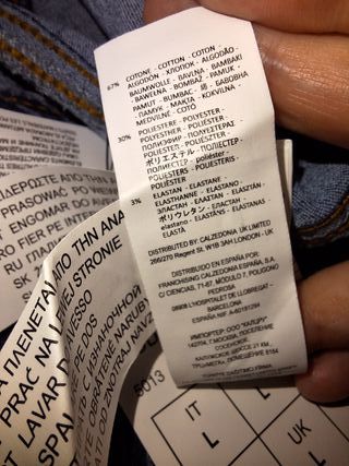 Jeans da donna Calzedonia, linea Keith Haring, L