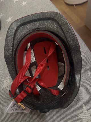 Casco bici infantil rojo Talla XS