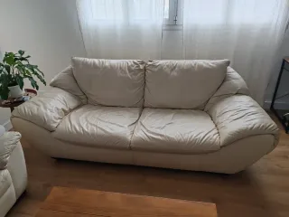 Sofá de piel Natuzzi