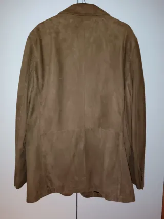 Americana ante marrón de Massimo Dutti