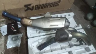 Escape Akrapovic Honda CRF 450 2025