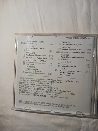 CD Masterpieces of Early Music - Codex