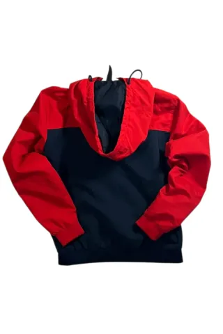 Chaqueta Jack & Jones Roja y Negra con Capucha