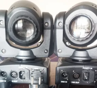 2 Mini Moving Head LED SPOT 120 w DJ animazione