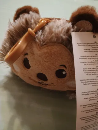 Portamonete peluche a forma di riccio