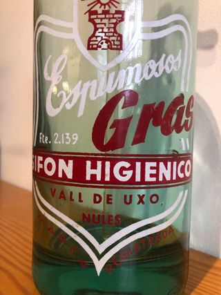 Sifón Higiénico Espumosos Gras