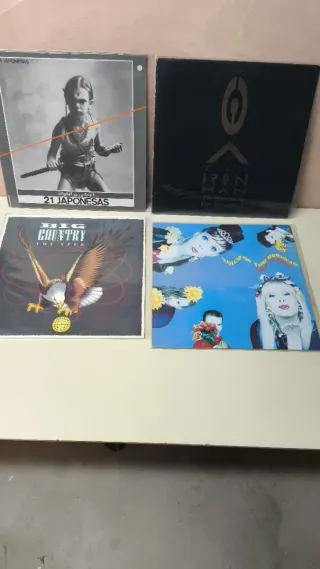 Lote  Vinilos Internacional Pop Rock