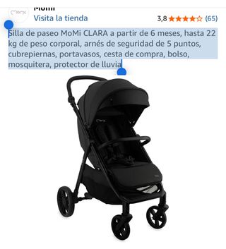 Silla de paseo MoMi CLARA