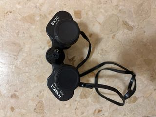 Prismáticos Vintage con Estuche Negro