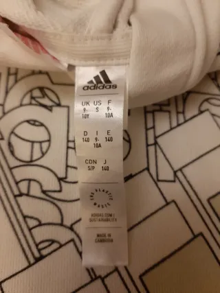 Chándal Adidas niño. Talla 9, 10 años. 140 cm.