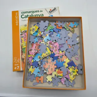 Puzzle Comarques de Catalunya Diset 148 piezas