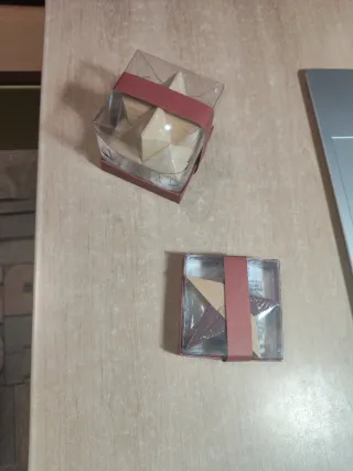 Rompecabezas de estrella madera