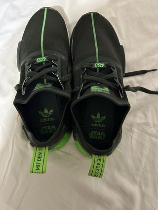 Adidas NMD R1 Star Wars Yoda Nero Verde