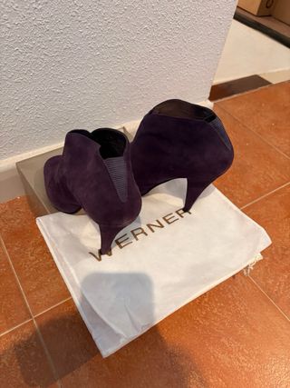 Botines Werner Vino Talla 39