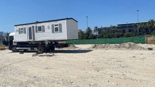 Movil home remoderada,con luz y agua