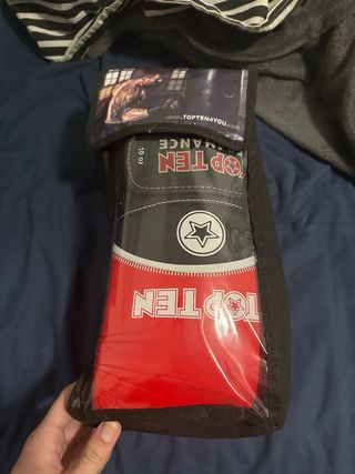 Guantes de boxeo Top Ten rojos