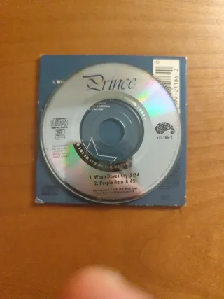 Prince - When Doves Cry / Purple Rain CD 3" inch