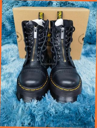 Dr. Martens Pascal Zip Botas Negras