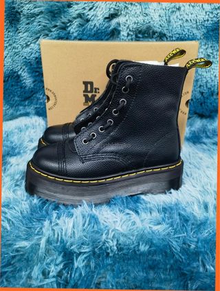 Dr. Martens Pascal Zip Botas Negras