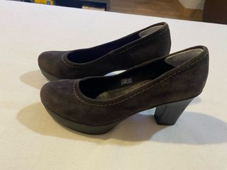 Zapatos de salón WEKEEND ante marrón