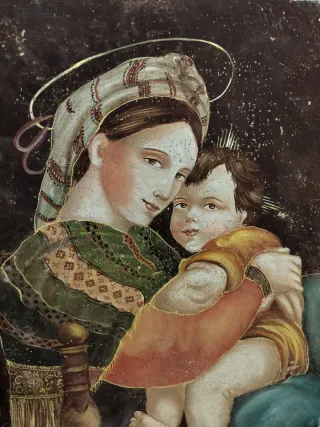 Dipinto Madonna della Seggiola