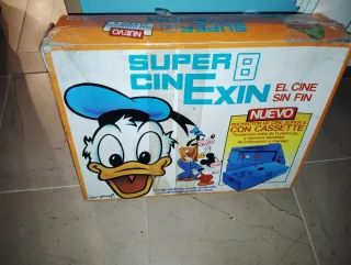 Proyector Super 8 Cinesin + 3 Películas