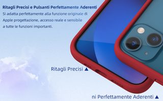 Bumper per iPhone 13 Mini 5.4, Rosso