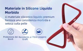 Bumper per iPhone 13 Mini 5.4, Rosso