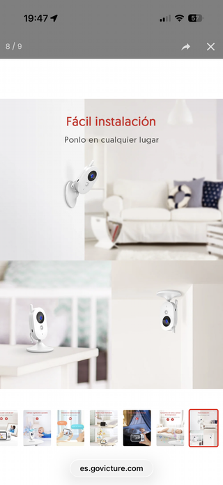 Victure BM32 Vigilabebés con Cámara