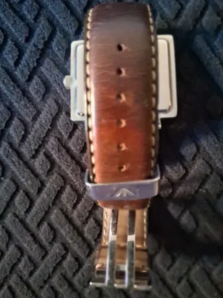 Reloj Emporio Armani Cuadrado Marrón/Negro