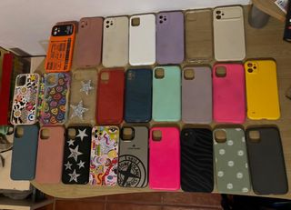 Lote 12 Fundas iPhone 11