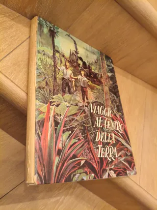 Libro 'Viaggio al centro della Terra'