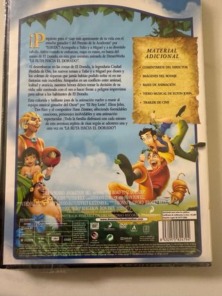 DVD La Ruta Hacia El Dorado (Español)