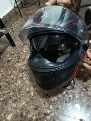 Casco Scorpion EXO-391 Matt Black/Red