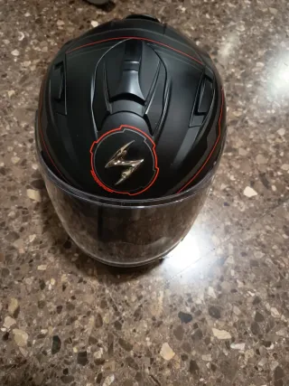 Casco Scorpion EXO-391 Matt Black/Red