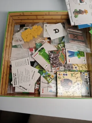 Minecraft Builders & Biomes Juego de Mesa