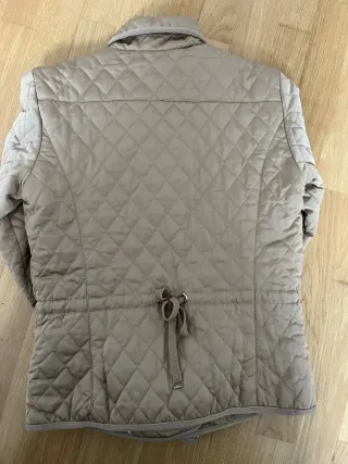 Chaqueta Massimo Dutti Beige Acolchada