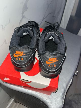 Nike Air Max Deportivas Negras Naranja