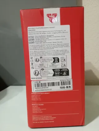 Audífonos Gaming Fantech Negros