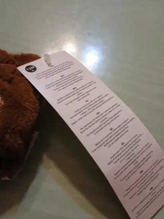 Portamonete peluche gufo marrone