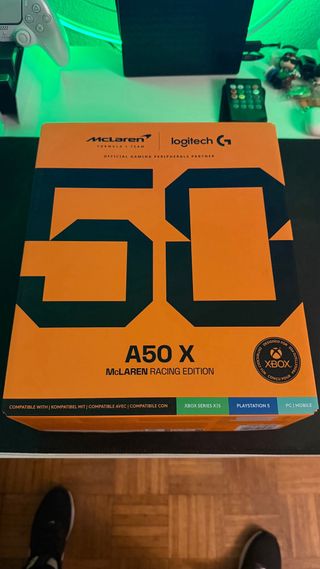 Cascos Astro A50 X McLaren Racing Edition