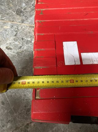Caja Hilti vacía