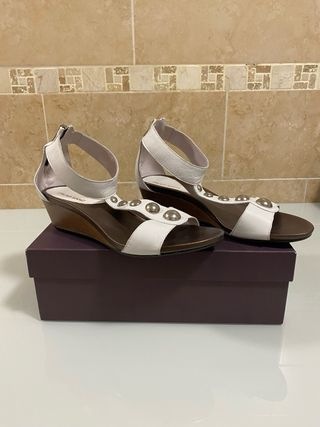 Sandalias Pilar Sanz Blancas