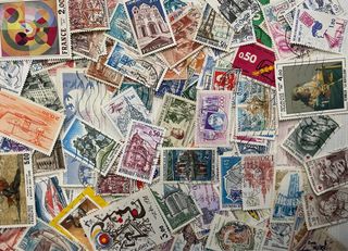 200 Sellos de Francia no hay repetidos